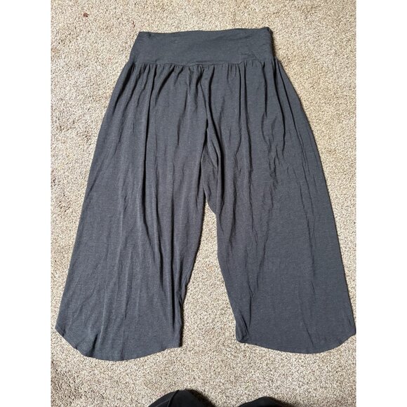 NEW Athleta Release Pants Charcoal Grey Relaxed Wide-Leg High-Rise TENCEL Modal - Picture 11 of 12